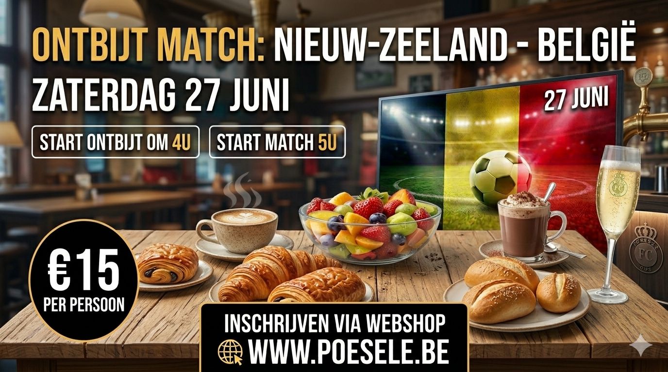 Rode Duivels ontbijt